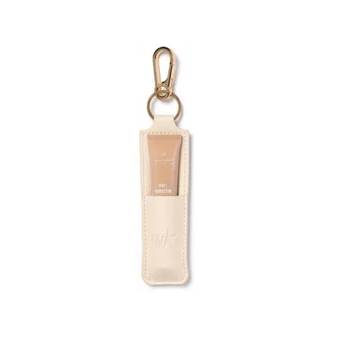 Westmore Beauty Limited Edition Keychain for Pout Perfector or 60-Second Eye Effects - Vegan Leather Lip Gloss Holder for Purse or Keys - Perfect for On-the-Go Touch Ups