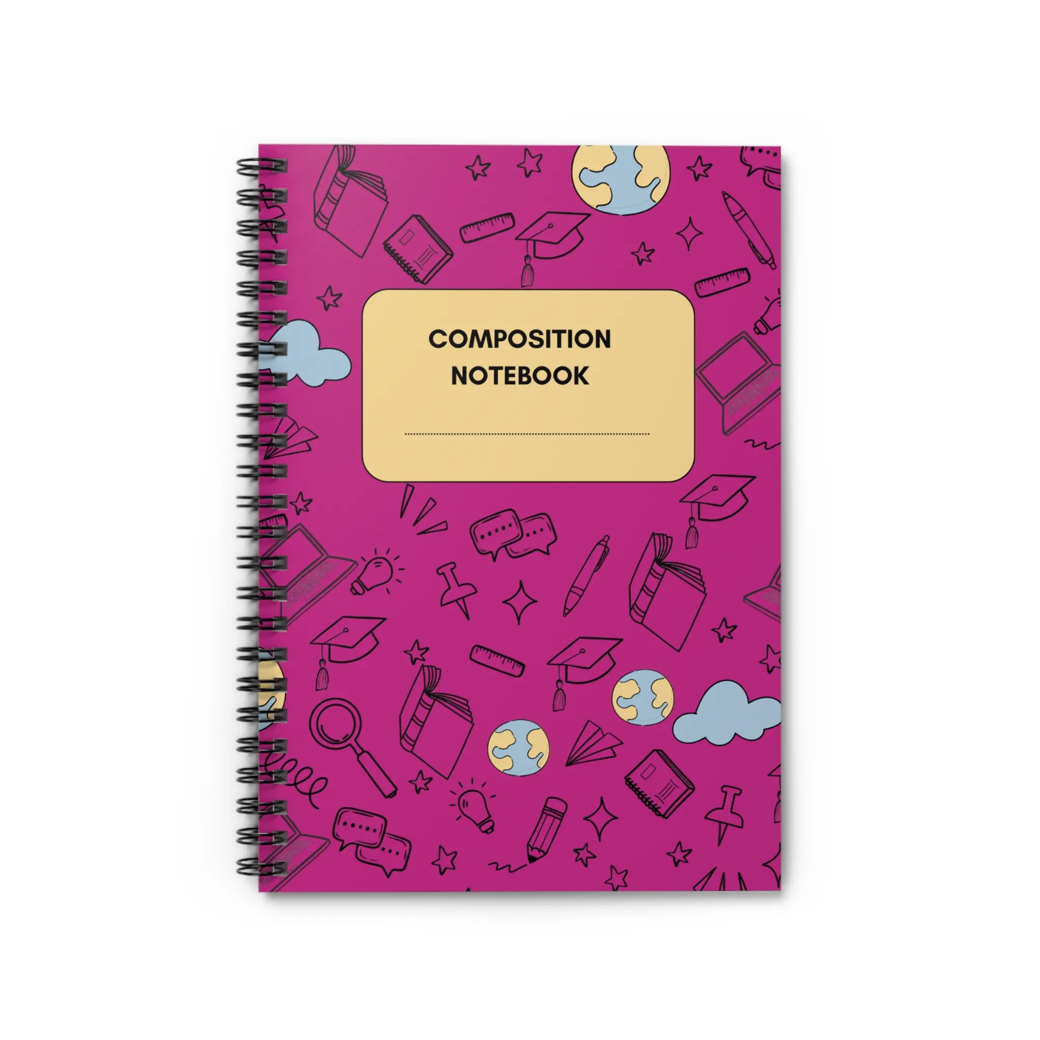 Colorful Composition Notebook - Perfect for Students, Journaling, and Back to School, Gift for Graduates, Organized