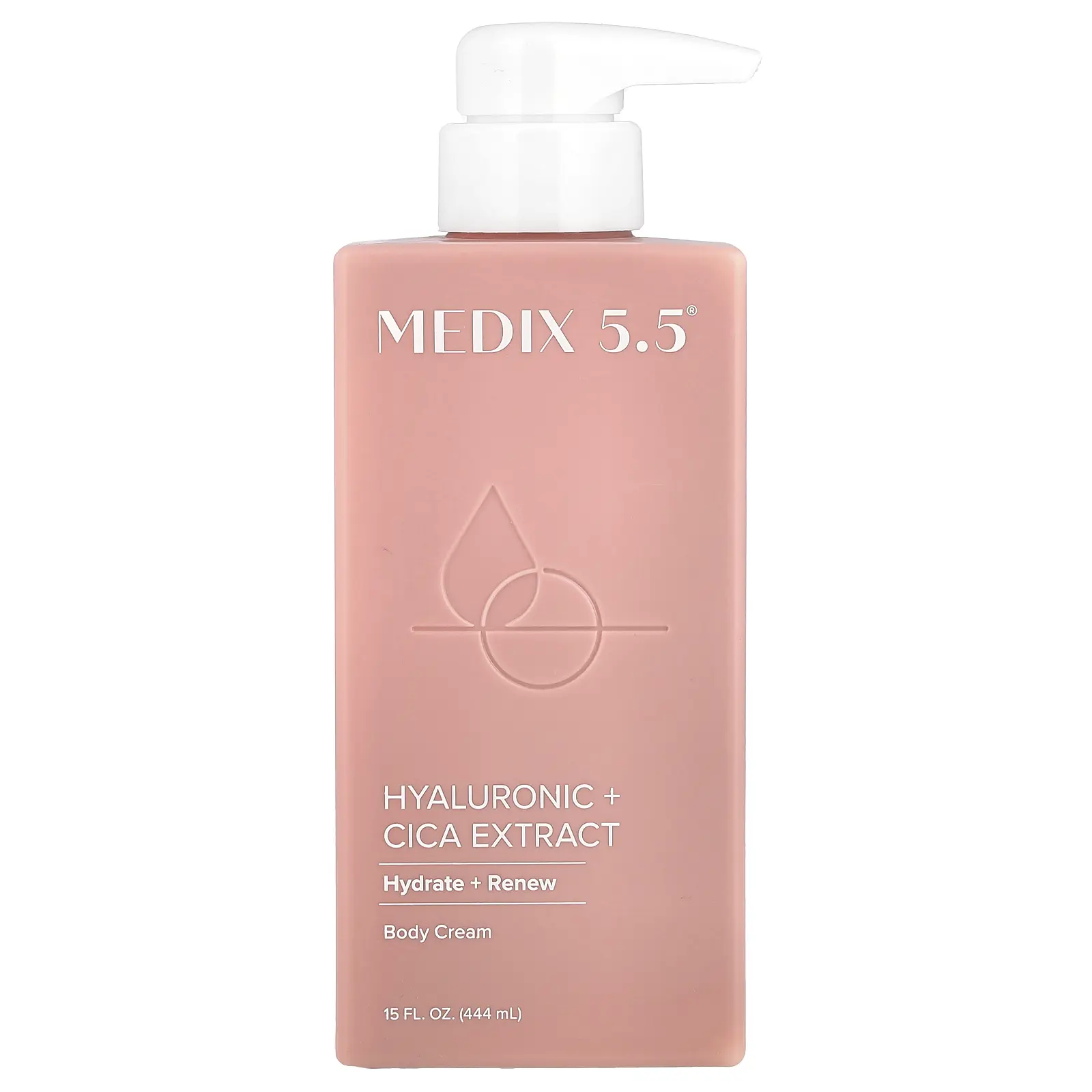 Medix 5.5 Body Cream, Hyaluronic + Cica Extract, 15 fl oz (444 ml)