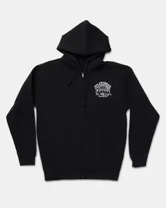 Hooded Zippered Sweatshirt
