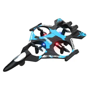 K500 MAX Fighter Drone 4 Channel Altitude Hold Quadcopter Stunt Throw Flight LED Lights Modular Battery For Outdoor Indoor Kids