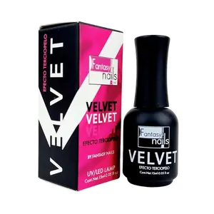 Fantasy Nails Velvet Matte Top Coat - Long-Lasting Nail Care - 15ml