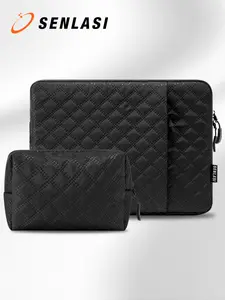 Senlasi 13-16 Inch Laptop Case Sleeve, Compatible with Macbook Hp Dell Asus Acer, Portable Carrying Laptop Sleeves with Accessory Pouch