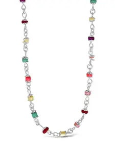 Multicolor Beaded Station Sunglass Chain