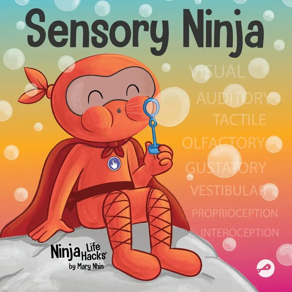 USED Book - Sensory Ninja: A Children's Book About Sensory Superpowers and SPI Sensory Processing Issues and SPD Sensory Processing Disorder by Nhin, Mary (Paperback) - english