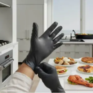 100pcs Disposable Gloves, PVC Cleaning Gloves for Dishwashing, Home Kitchen, Pet Care, Indoor Outdoor Use, Non-Medical Gloves