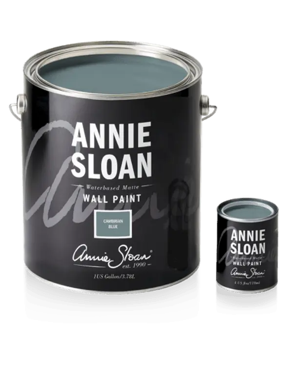 Cambrian Blue Annie Sloan Wall Paint Sample Pot