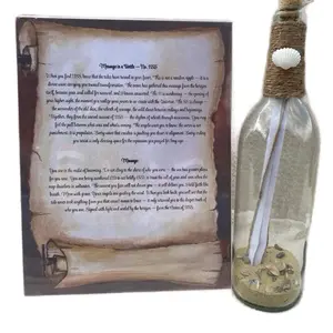 Angel Number Message in a Bottle 111 222 333 444 555 Spiritual Gift Personalized Divine Message Affirmation Letter Angel Number Gift