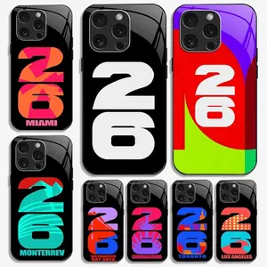 2026 Soccer Fan Host City Phone Case — Bold, Sporty Pride Design (Miami/LA/Atlanta) for iPhone 16 Pro — 975