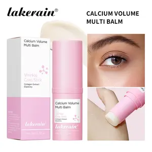 Lakerain Moisturizing Eye Multi Balm, Wrinkle Core Stick with Collagen, Firming Moisturizer Stick, Under Eye Balm for Improving Fine Lines Dark Circles and Puffiness, Non-Greasy and Lightweight, Skin Care