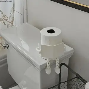 Artistic Movable-Joint Toilet Paper Dispenser, Fun Bathroom Gadget, Ideal for Home and Office Restrooms, Home Supplies Bathroom Decoration