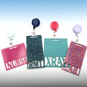 Glitter Badge Buddy with Reel