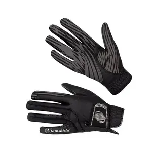 Samshield V-Skin Swarvoski Gloves Black