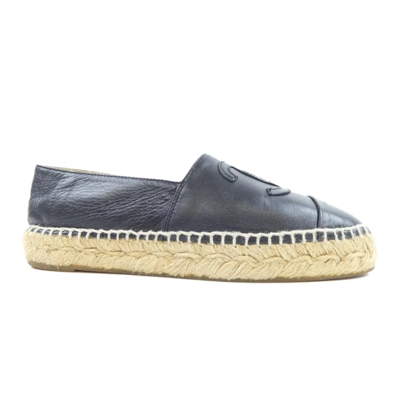 Pre-owned CHANEL Lambskin Small Leather Goods ESPADRILLES Shoes