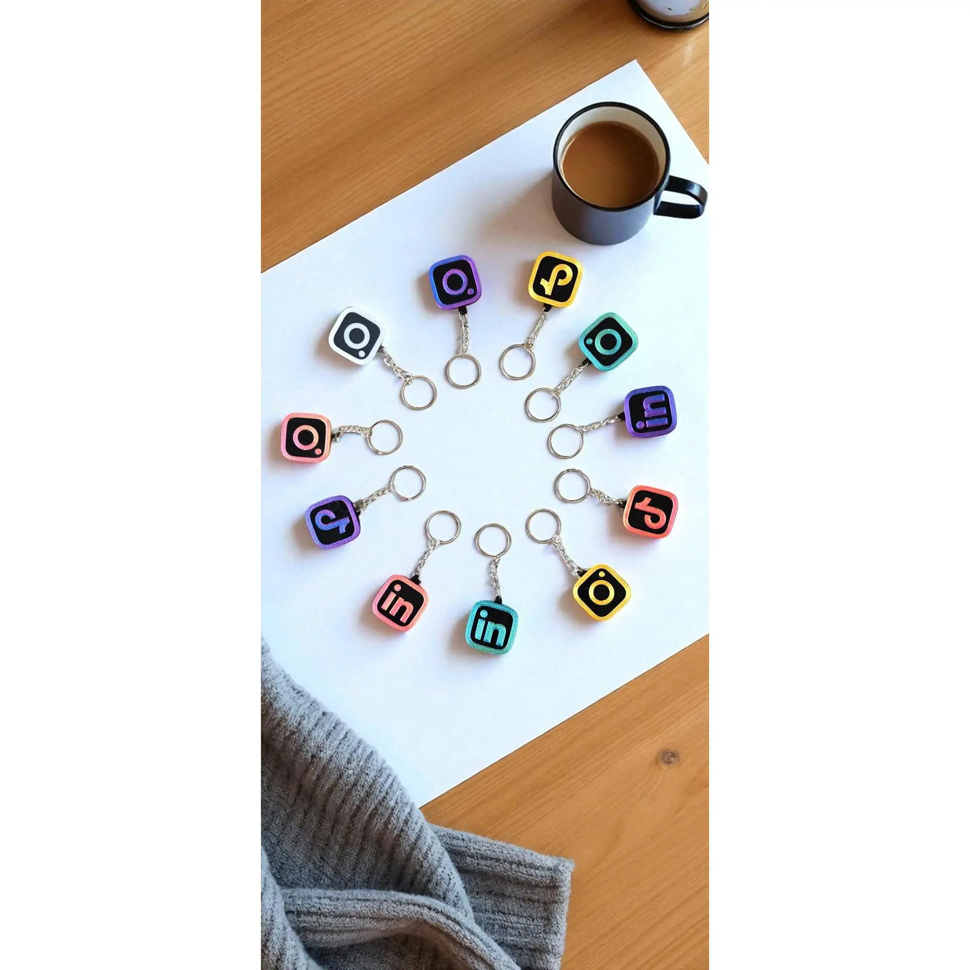 NFC Smart Programmable Keychain