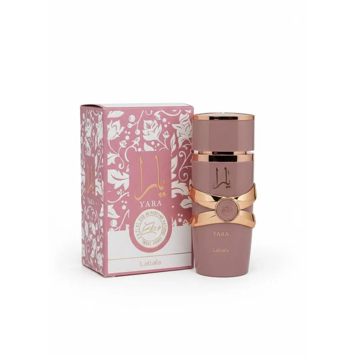 Lattafa Perfumes Yara Elixir 3.4 Oz 100ml Eau de Parfum for Women Oriental Gourmand Amber Fragrance with Strawberry S'mores Jasmine & Black Currant