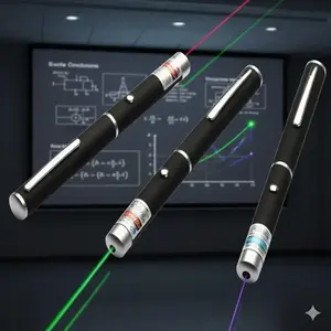 Multi-Color Laser Pointer Pen, 500m Long Range Presentation Tool with Remote Control for Teaching, Training, Conference & Pet Play, Portable & Anti-Slip Design, Must-Have for Classroom and Office Presentations.
