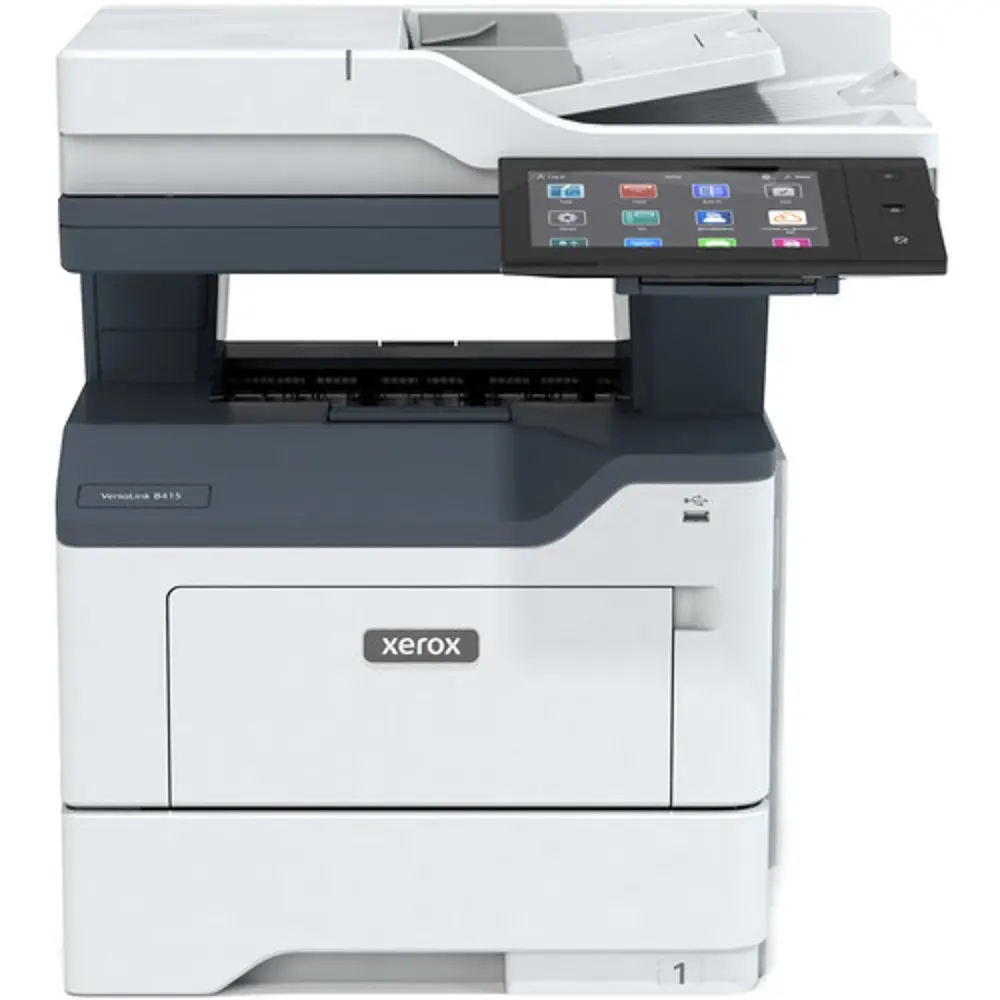 Xerox VersaLink B415/DN Monochrome Multifunction Printer, White, with Printing-Scanning Capabilities