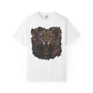 Leopard Print with Jewelry T-shirt | Animal Print Tee
