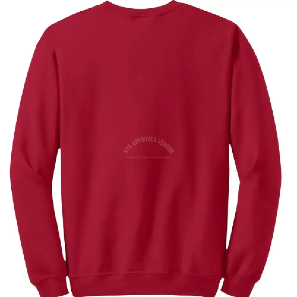 Sweatshirt 100% Cotton (Red)