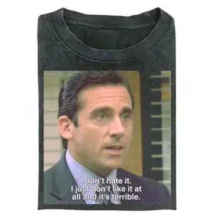 Michael Scott Quote Meme T-shirt, The Office Funny Reaction Tee, Iconic Sitcom Line Shirt, Viral TV Show Graphic Tee, Gift for Men, Gift for Women, Crew Neck T-shirt, Trending T-shirt
