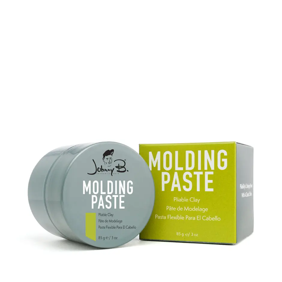 Johnny B. Molding Paste Pliable Clay Pomade Haircare | Matte-Finish