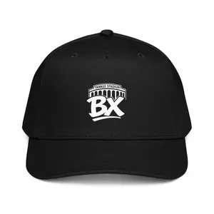 BX 5 Panel Hat - Structured Front Panel Mid-Profile Fit Adjustable Snap Closure Breathable Polyester Cotton Classic Visor