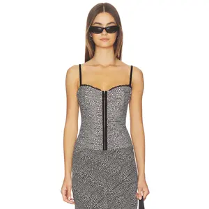 Bella Venice The Caroline Corset in Cheetah
