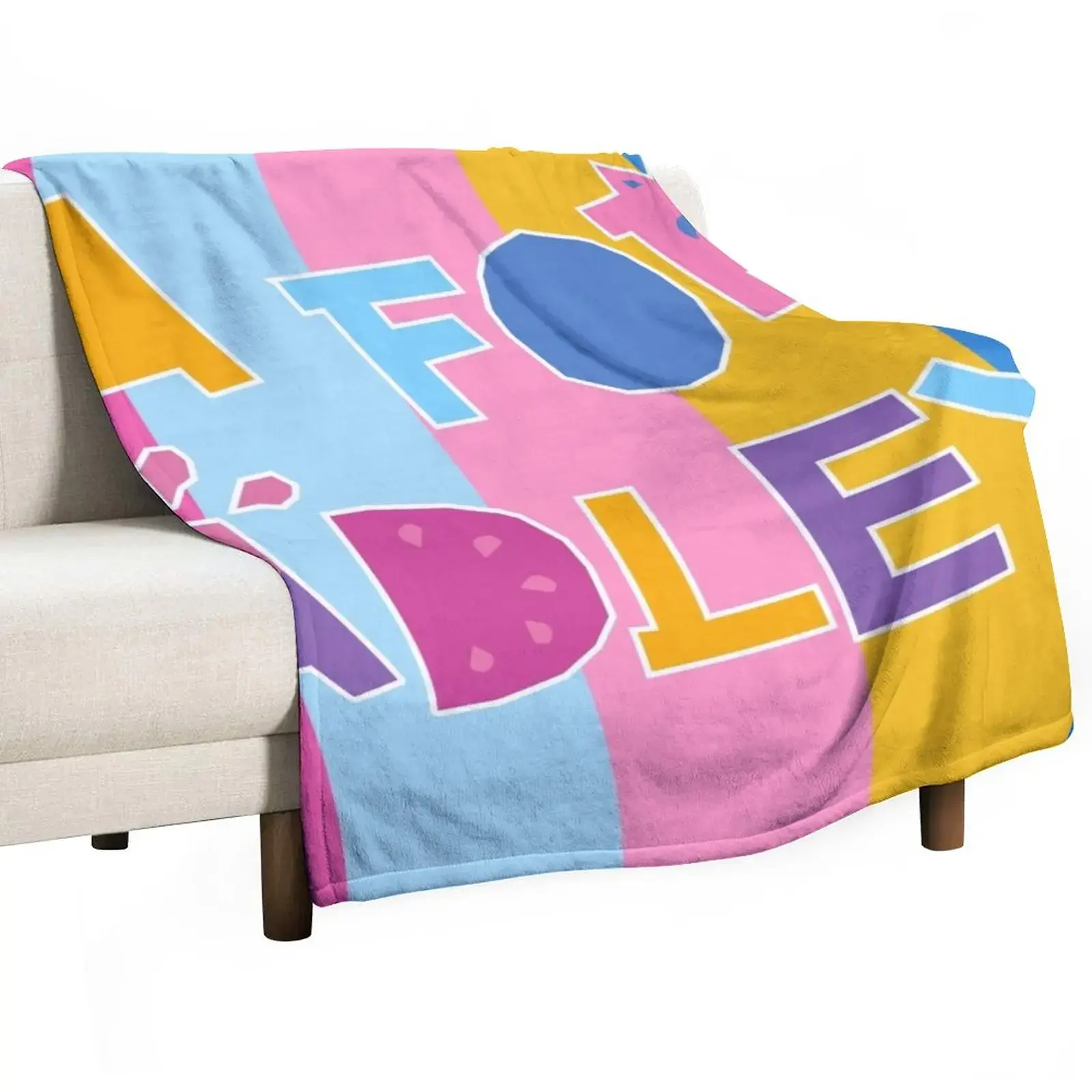 Not A for not Adley Throw Blanket Fluffy Blankets Large Fashion Sofa BlanketsThanksgiving Father's Day Suitable for holiday gifts for family and friends A quilt suitable for summer summerwins