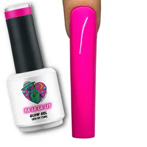 GEL POLISH - 244 FA LA LA LIT *GLOW*