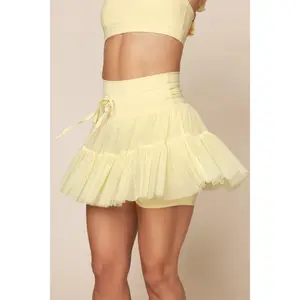 Pirouette Skort - Buttercream