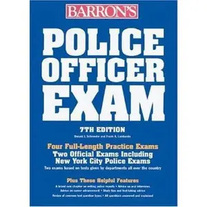 USED-Police Officer Exam (BARRON'S HOW TO PREPARE FOR THE POLICE OFFICER EXAMINATION) by Donald J. Schroeder Ph.D. (Paperback)