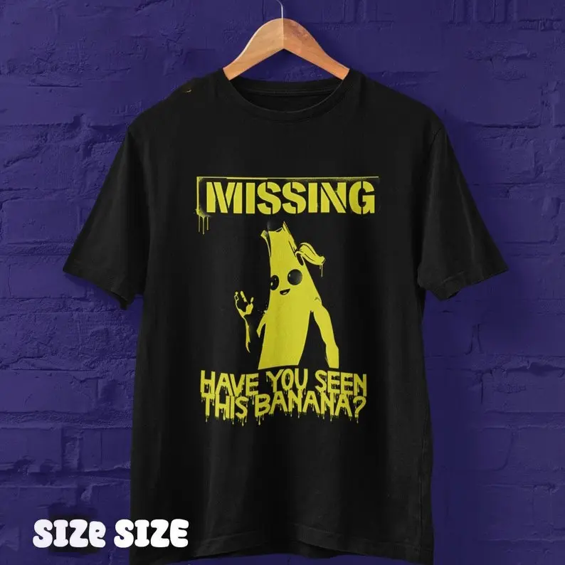 Missing peely funny tshirt, missing peely meme, banana funny shirt, peely shirt, peely meme, banana meme tshirt, gamer gifts