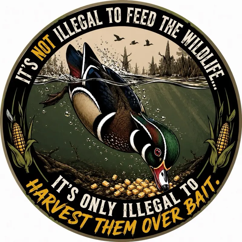 Baiting sticker