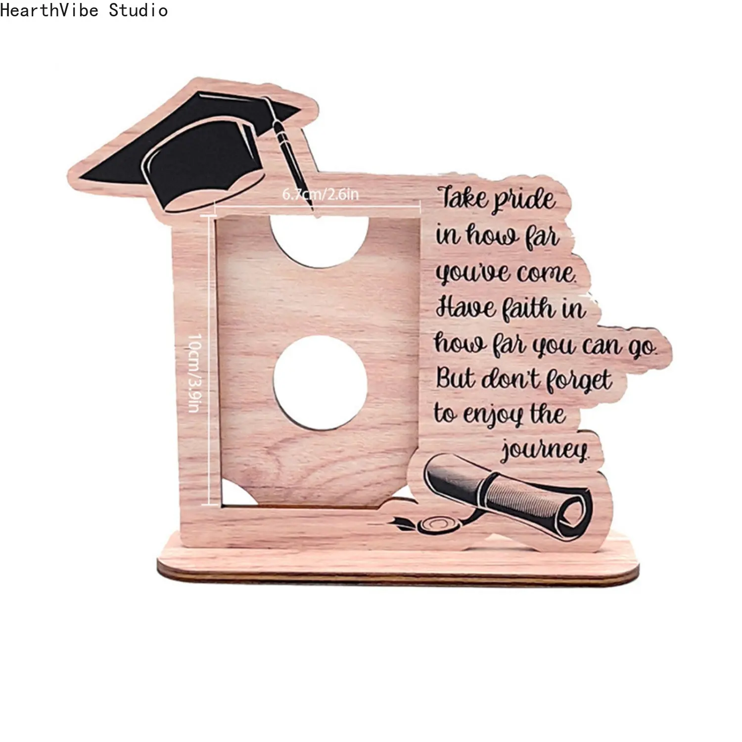 Graduation Season Theme Picture Frame Graduation Ceremony Wooden Photo Frame Holiday Decoration Ornaments Graduation Gifts