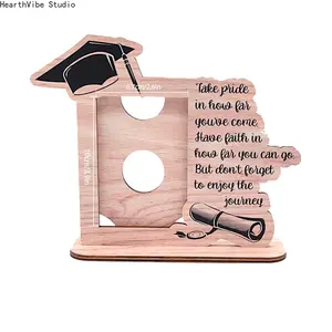 Graduation Season Theme Picture Frame Graduation Ceremony Wooden Photo Frame Holiday Decoration Ornaments Graduation Gifts