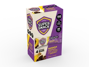 Classic Banana Super Snack Bar - 4 ct Flavor Pack