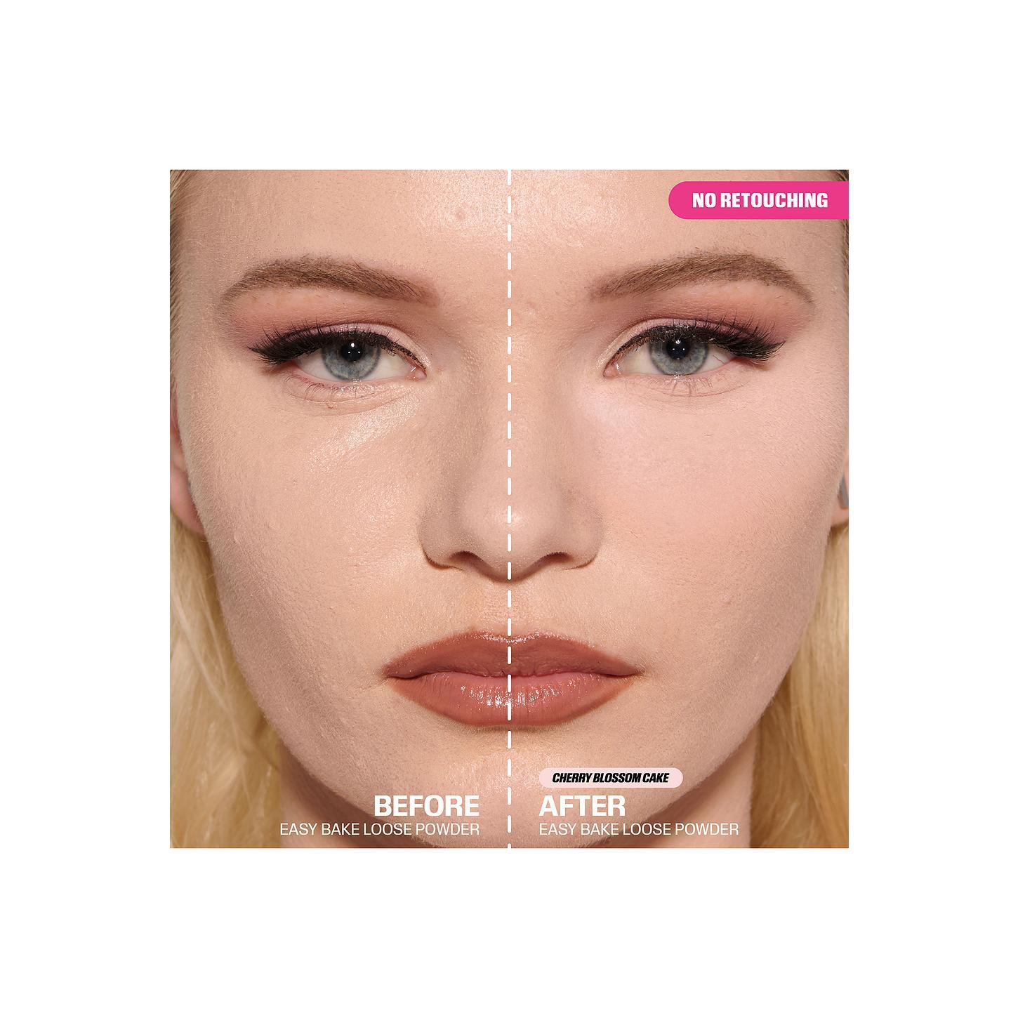 Huda Beauty Easy Bake Loose Powder in Cherry Blossom Cake