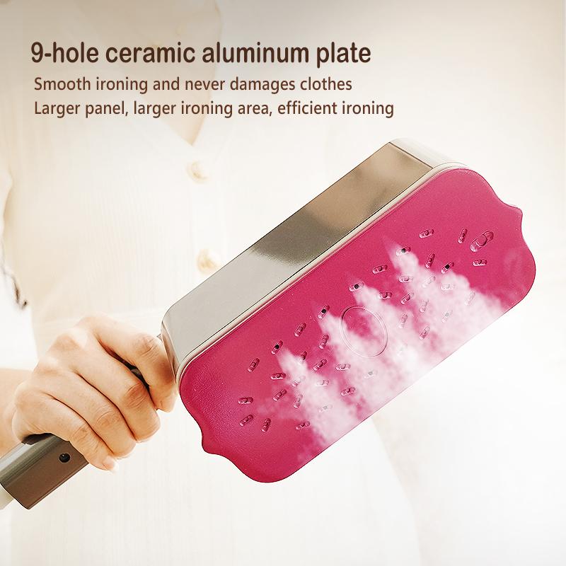 folding ironing machine, Oversized ironing panel,110-220V Wide Voltage, volume 60g/min,  pressure40kPa,steam level Handheld Clothing Steamer Appliance