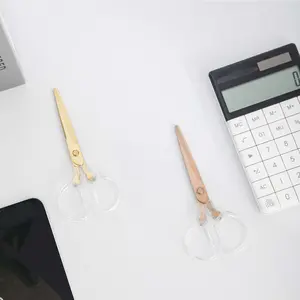 1pc Acrylic Scissors Multi-Purpose - Stainless Steel - 6.5 inches - Fabric Scissors for Office, Home, Arts & Crafts Craft Scissors