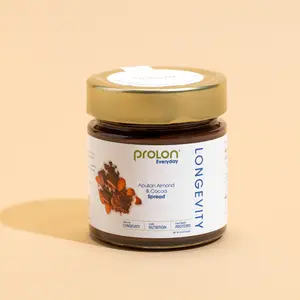 Prolon Chocolate L-Spread | Delicious Cocoa Spread for a Sweet & Flavorful Experience | Apulian Almond & Cocoa Spread