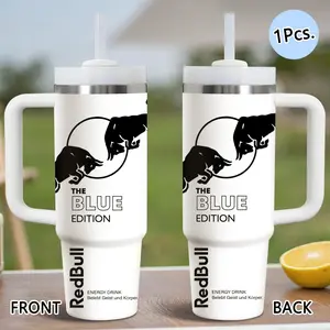 PIKPAKA 40oz Stainless Steel Hydration Tumbler with Handle & Straw, Vacuum Insulated Travel Mug, Insulated Travel Drinkware, Keeps Drinks Cold Up to 12 Hours, Leak-Resistant Cup for Iced Coffee, Water, Gym or Travel