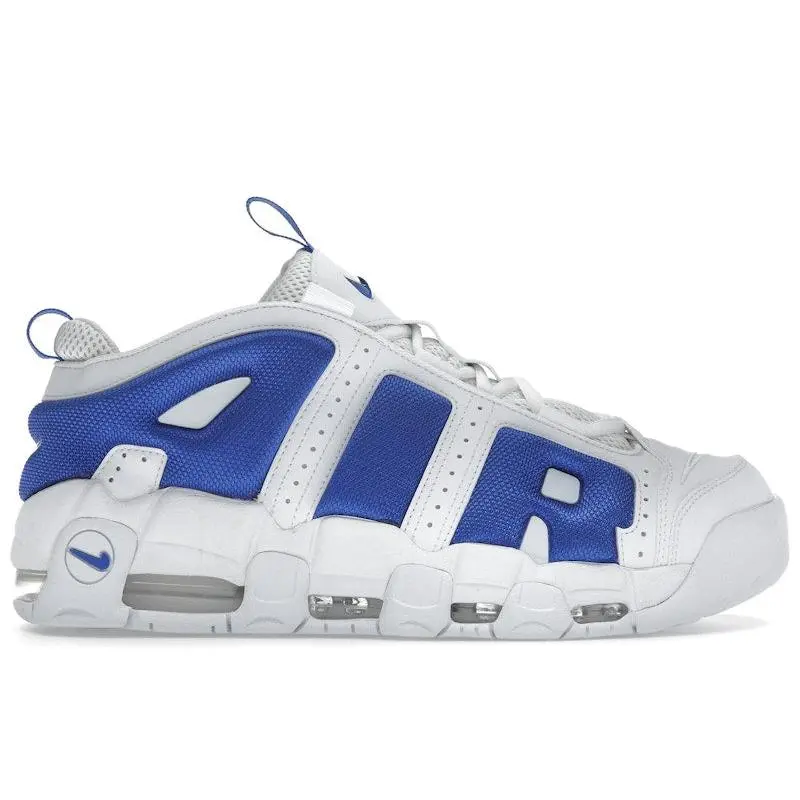 Nike Men's Air More Uptempo Low White Hyper Royal, from StockX