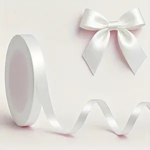 Luxury Satin Ribbon for Gift Wrapping, Bow Making, Balloon Decorations, Wedding Decoration, Party Supplies, DIY Crafts