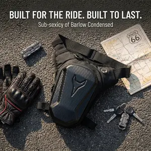 Bike Leg Bag Motorcycle Gear, Waterproof Reflective Bike Pack, Outdoor Sports Waist Bag, Unisex Crossbody Bag for Motorbike Travel