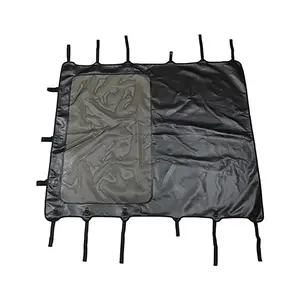Sunshade Mesh Sun Shade Leather Soft Top for Jeep Wrangler JK 2007-2017 2-Door Version Accessories car lover gift