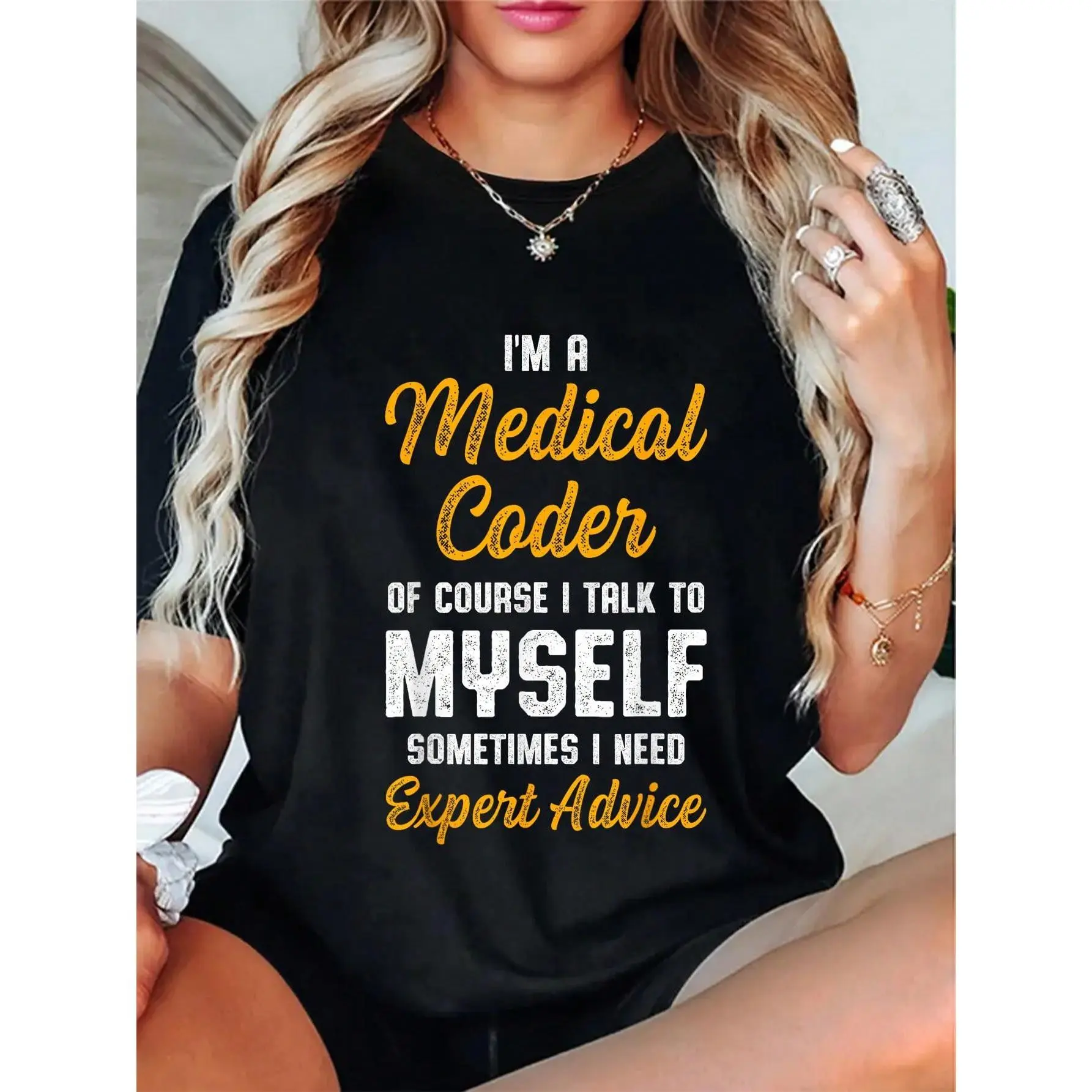 100% Cotton Medical Coder Biller Coding T-Shirt