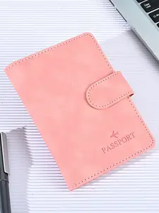 2026 New Passport Holder, Passport Cover, Travel Document Organizer Ceiling, High Aesthetic PU Leather RFID Blocking Wallet, Waterproof Scratch-Resistant