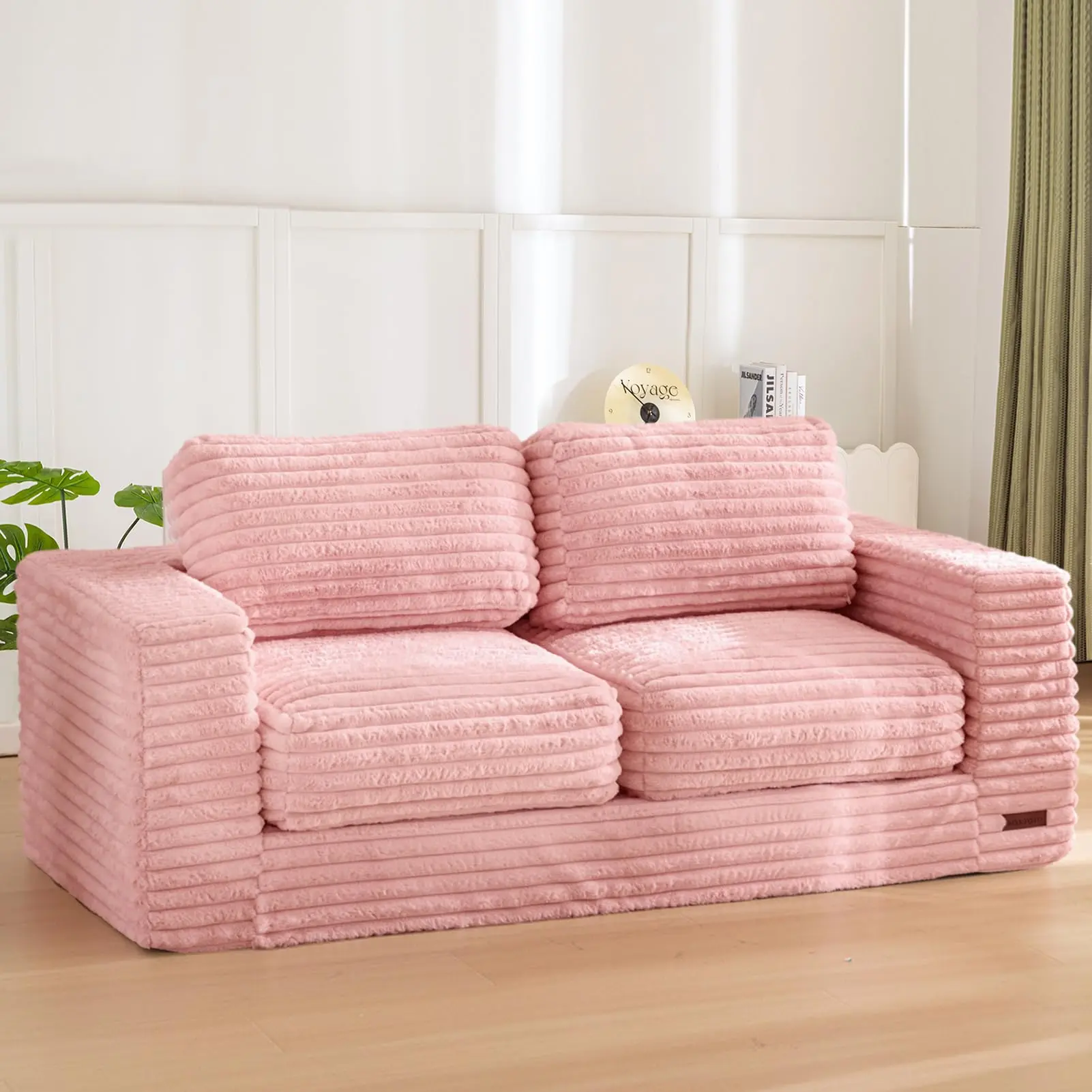 Pink Loveseat
