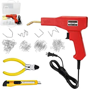 Upgraded Plastic Welder, 200PCS Staples, Pure Copper Transformer, Rapid Heating, Plastic Welding Kit, Hot Stapler Kit, Plastic Welder Gun Kit, Car Bumper Repair Kit, Plastic Repair Kit